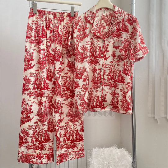 Faith - Comfy Flower Pajama Set