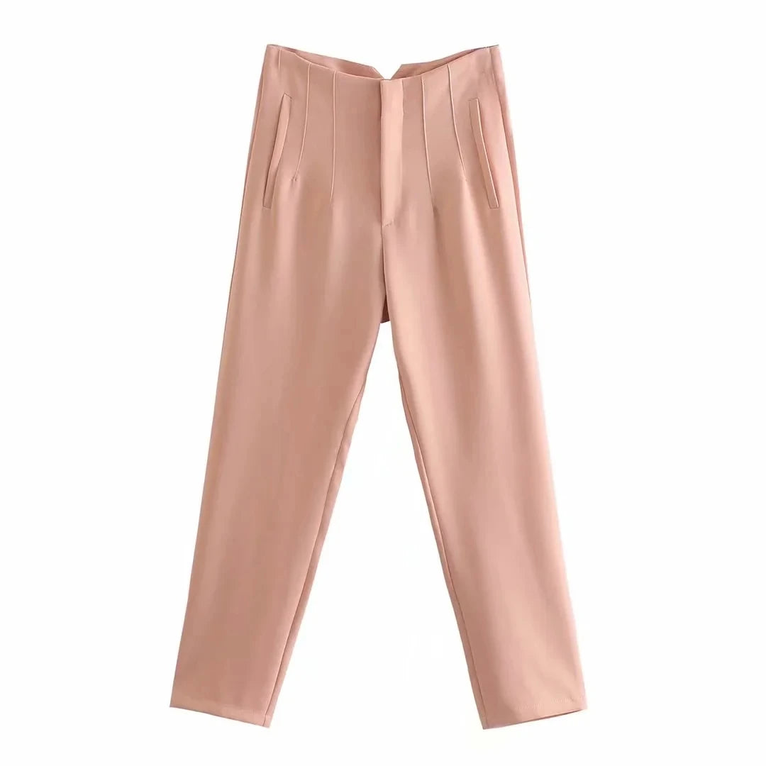 Lunara™ High-Waist Pencil Pants