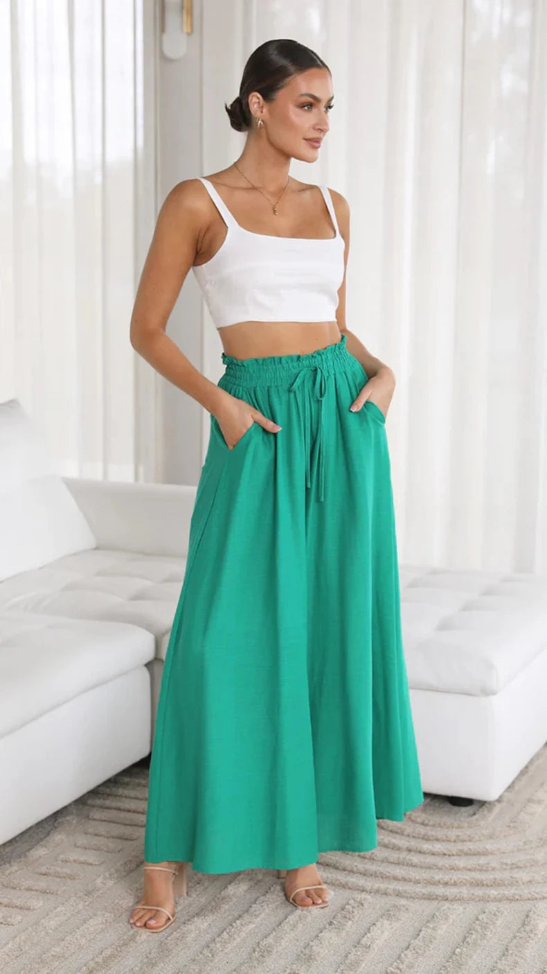 Ava™ Wide-Leg Summer Pants