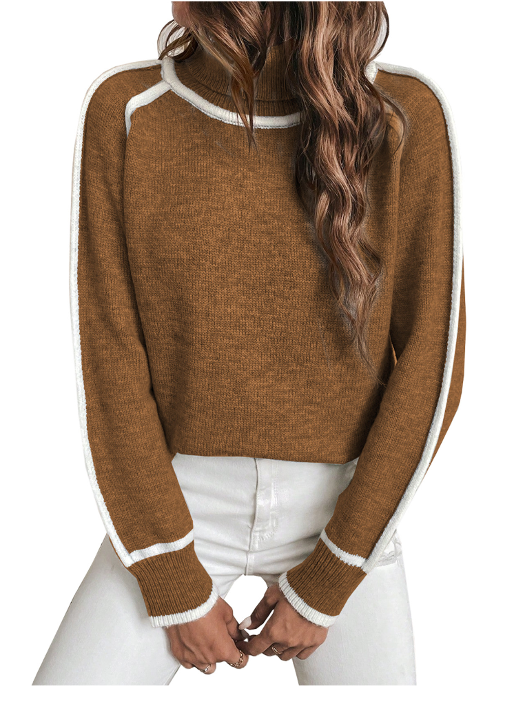 Elle | Cozy Turtleneck Sweater for Women