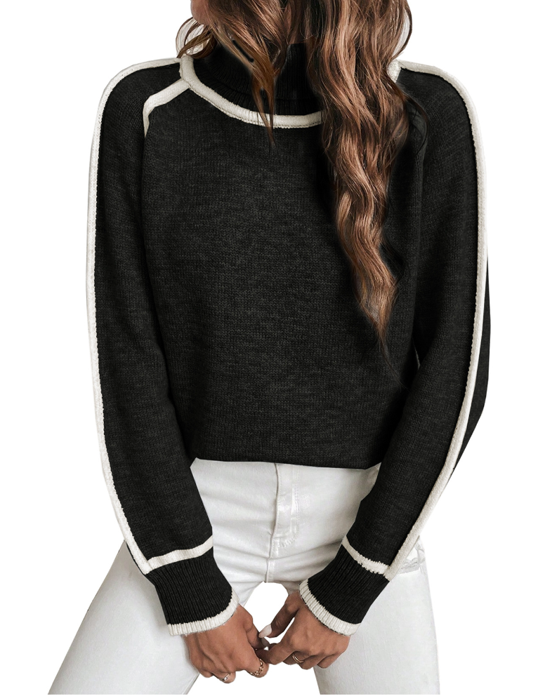 Elle | Cozy Turtleneck Sweater for Women