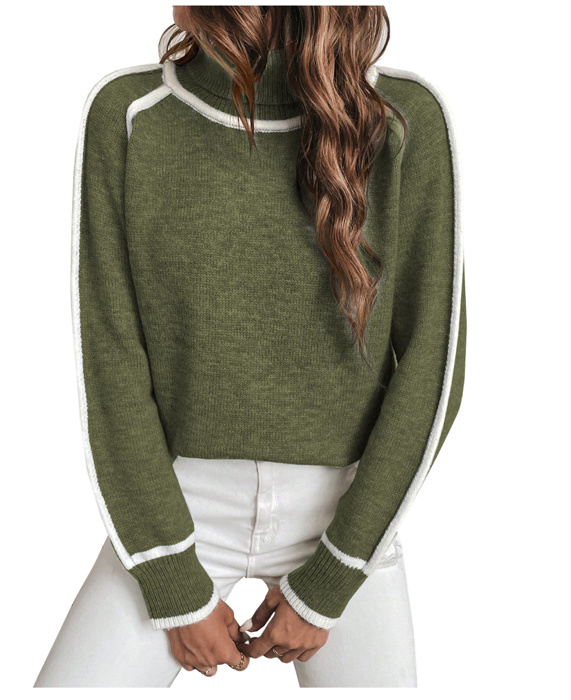 Elle | Cozy Turtleneck Sweater for Women