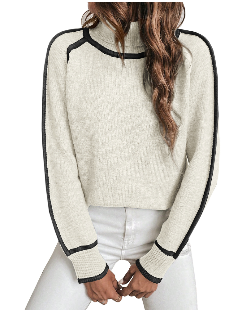 Elle | Cozy Turtleneck Sweater for Women