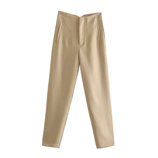 Lunara™ High-Waist Pencil Pants