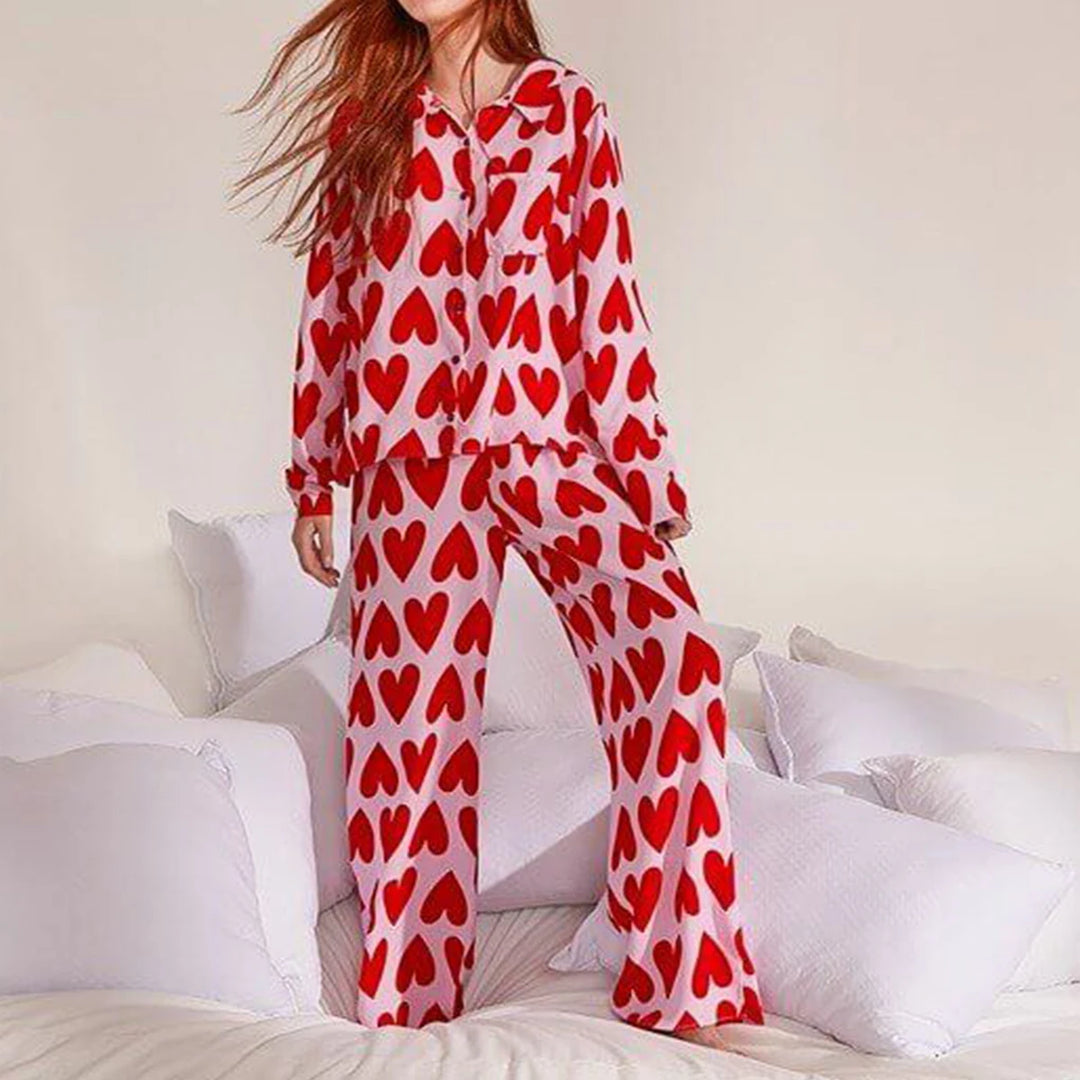 Mare - Two-Piece Valentine’s Day Pajama Set