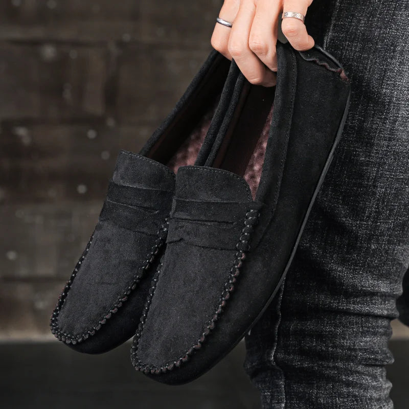 Milo - Lightweight Suede Slip-On Loafers