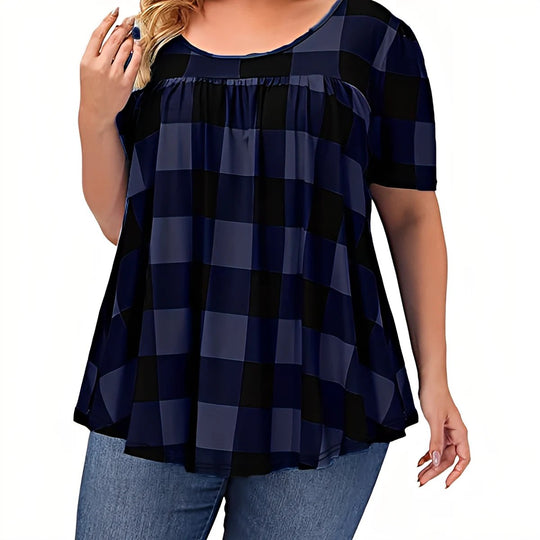 The Delilah™ Plaid Swing Top