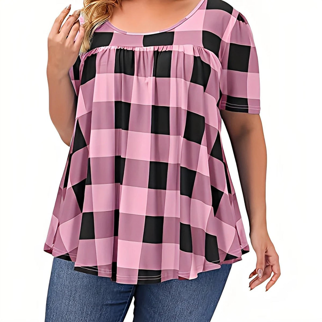 The Delilah™ Plaid Swing Top