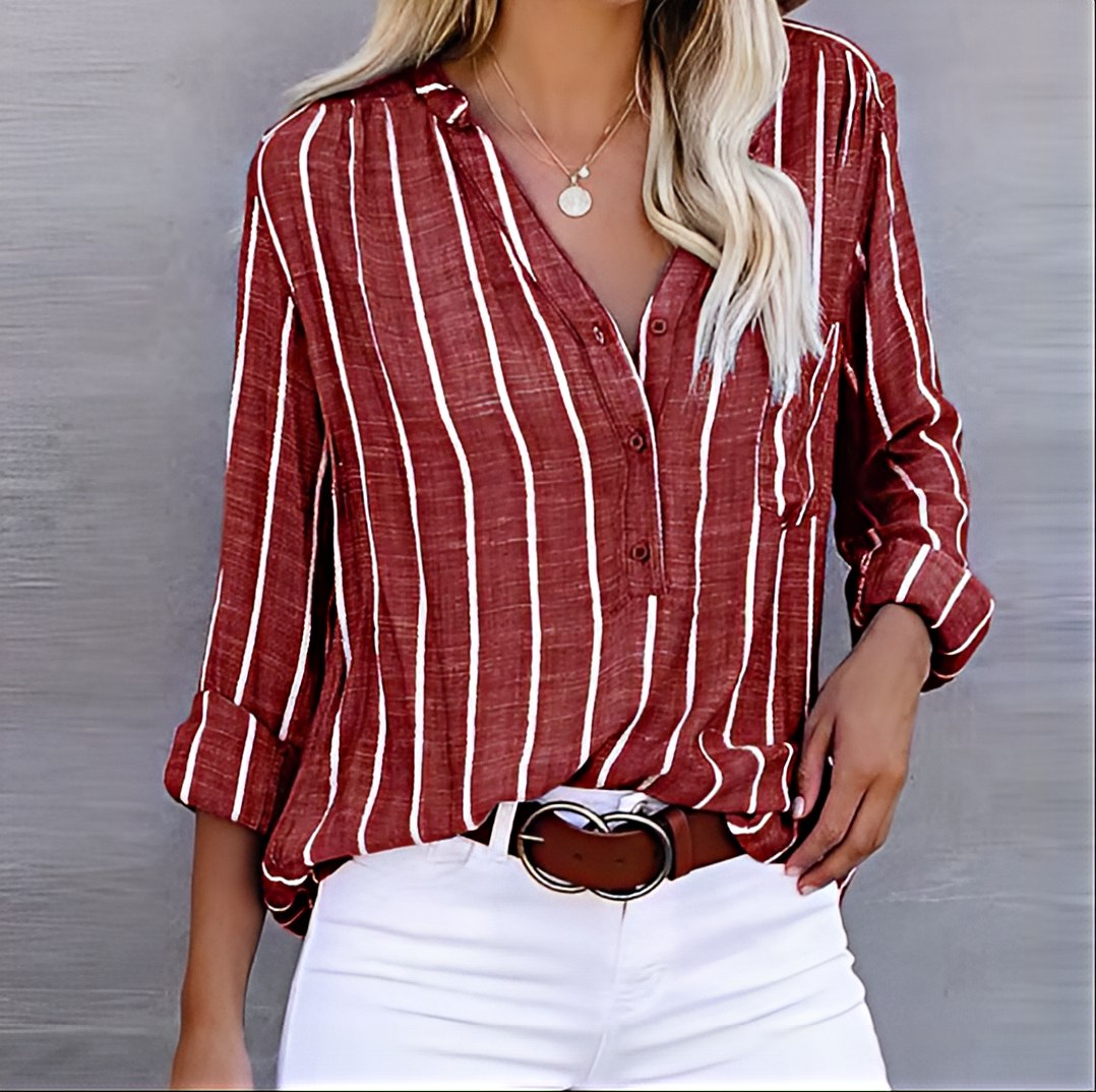 Savannah™ Striped Blouse