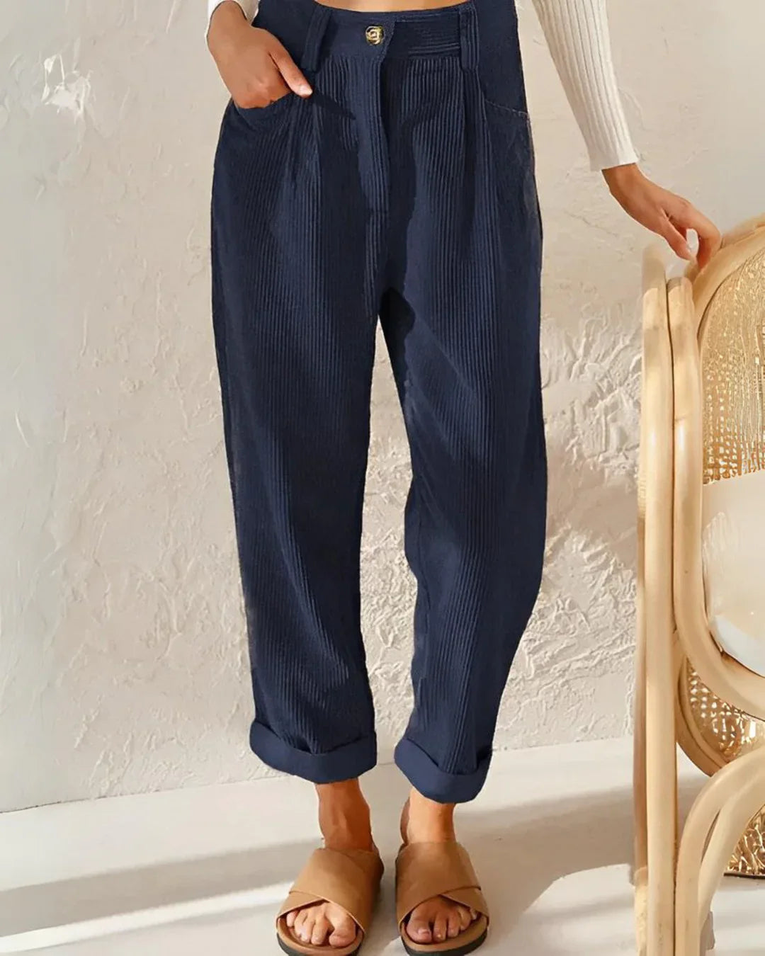 Zell | Stylish Corduroy Trousers