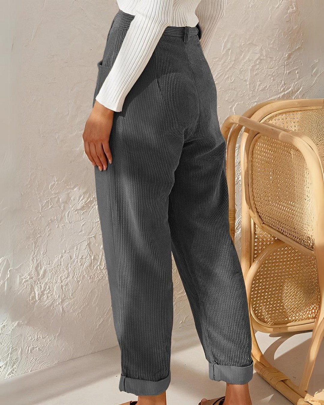 Zell | Stylish Corduroy Trousers