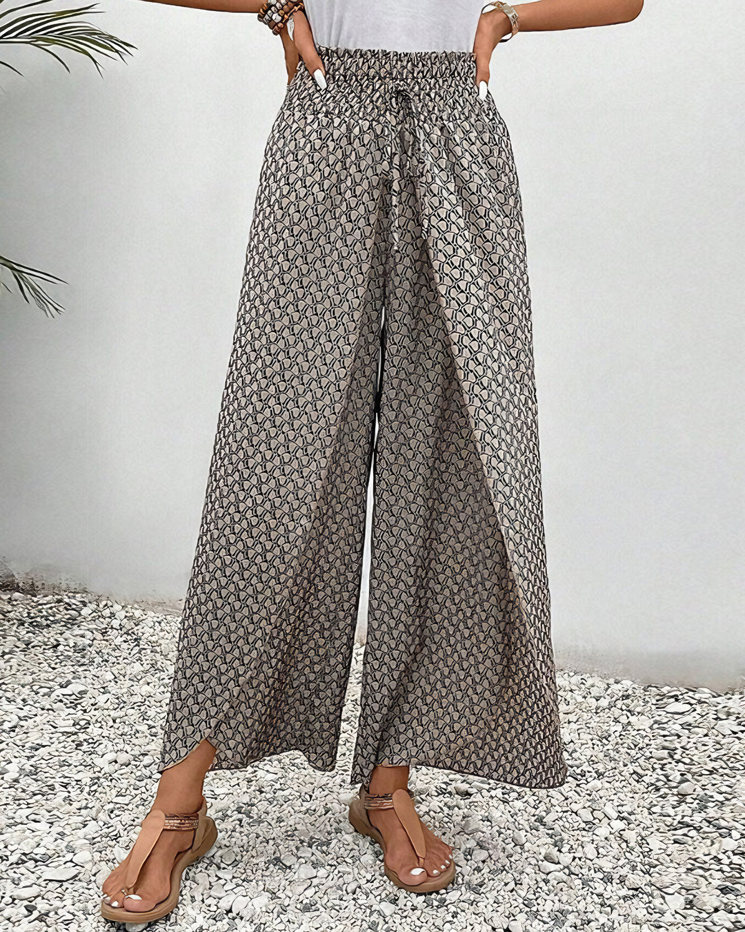 Sahara Relaxed Wide-Leg Pants