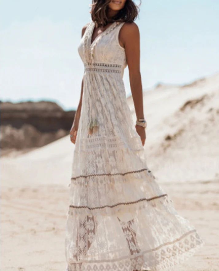 Alessia™ | Luxe Bohemian Flowy Dress