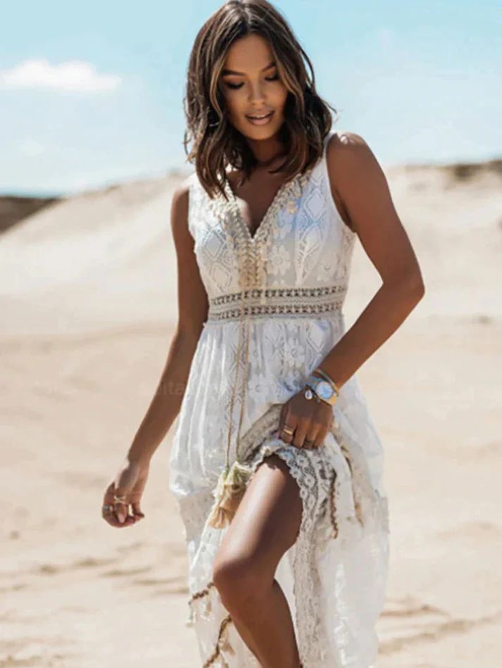 Alessia™ | Luxe Bohemian Flowy Dress