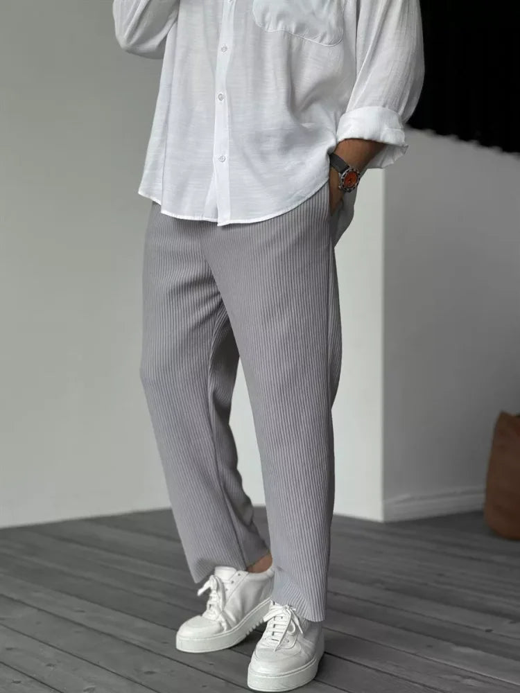 Will | Relaxed Ribbed Trousers