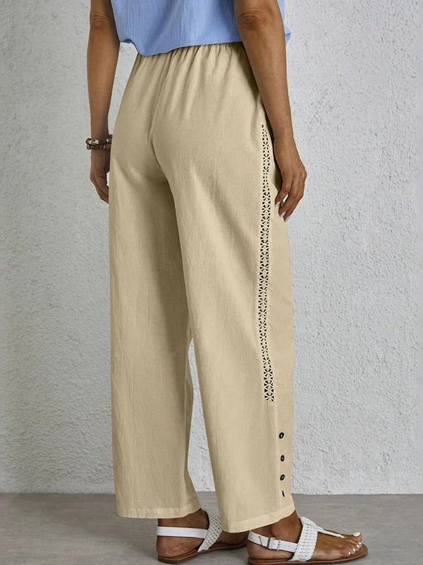 Celena™ - Effortless Buttoned Pants