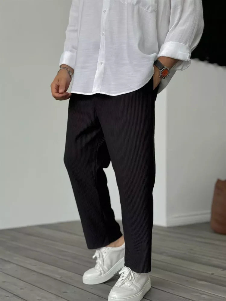 Will | Relaxed Ribbed Trousers