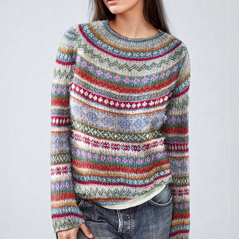 Anna | Classic Fair Isle Sweater