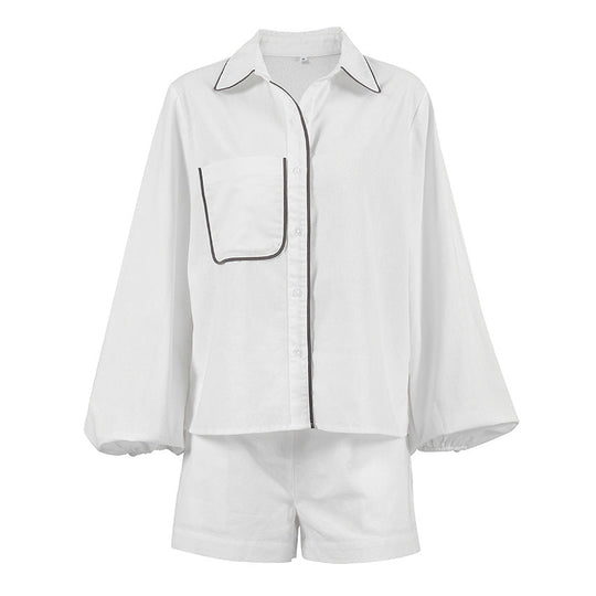 Meri™ | Luxe Belted Button-Up Set