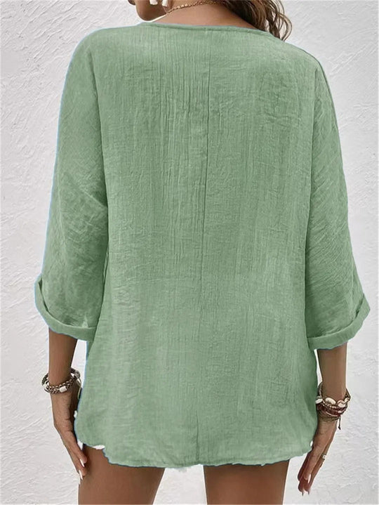 Milana | Relaxed Button-Up Blouse