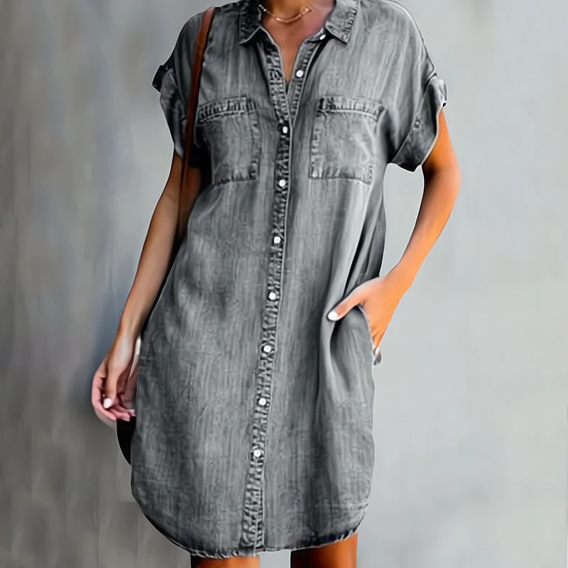 Zoe Classic Denim Dress