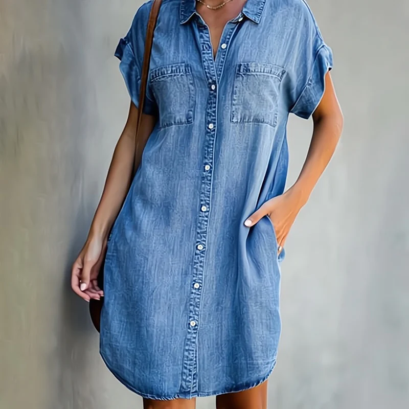 Zoe Classic Denim Dress