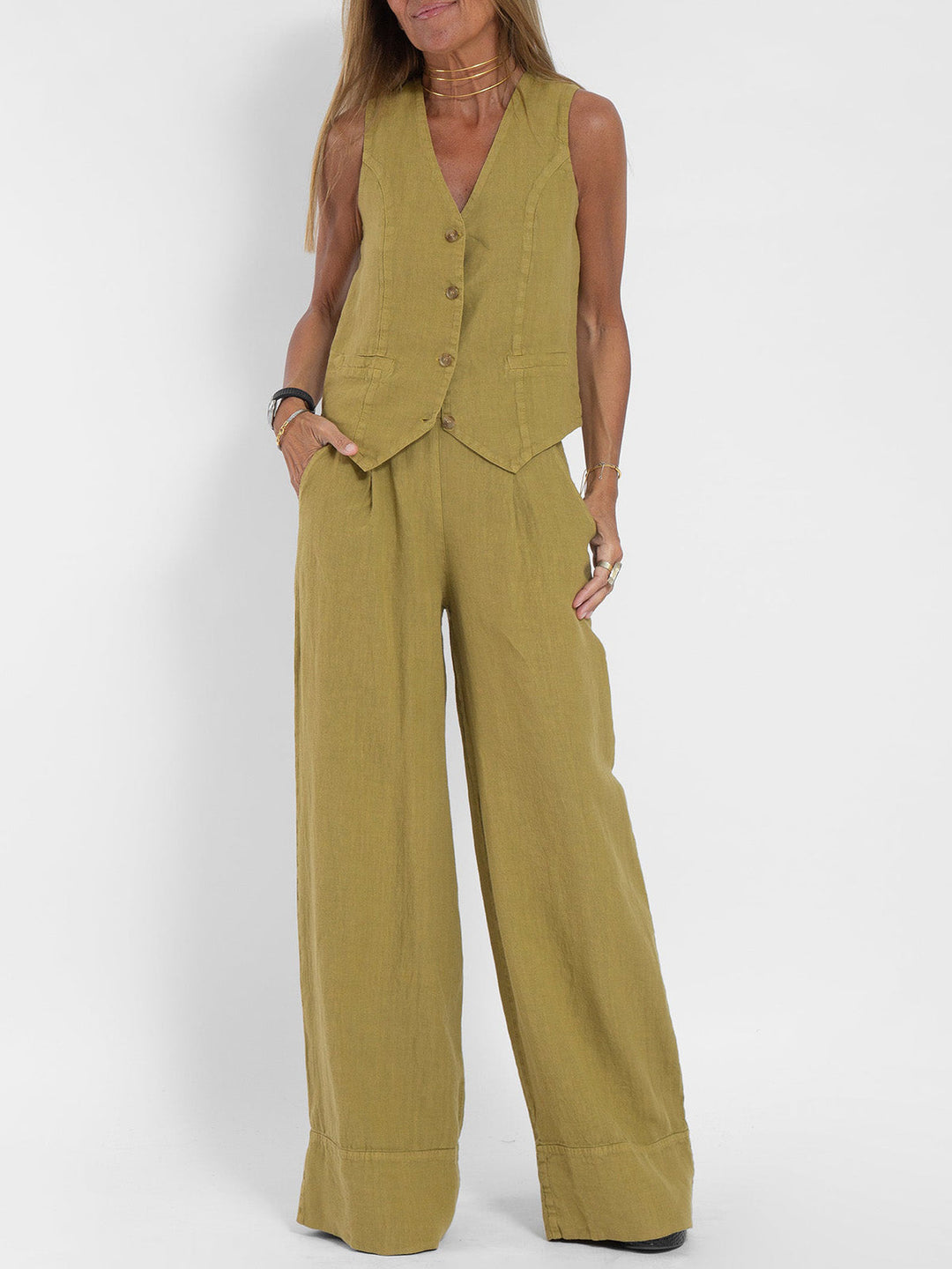 Adelaide™ | Sophisticated Vest & Trousers Set