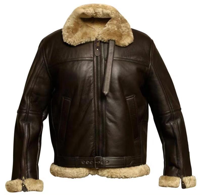 Enzo™ | Sheepskin Leather Jacket