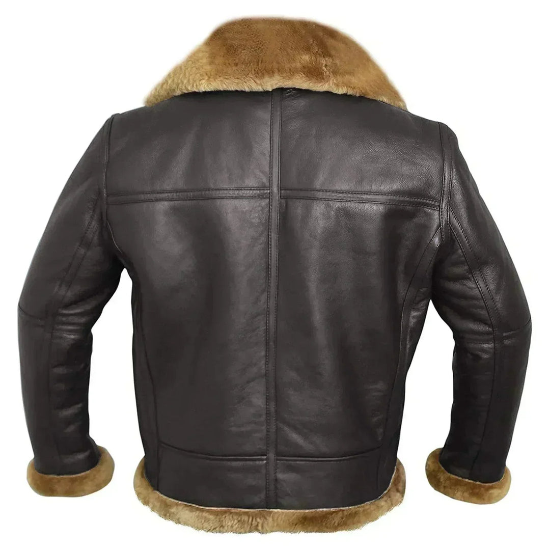 Enzo™ | Sheepskin Leather Jacket