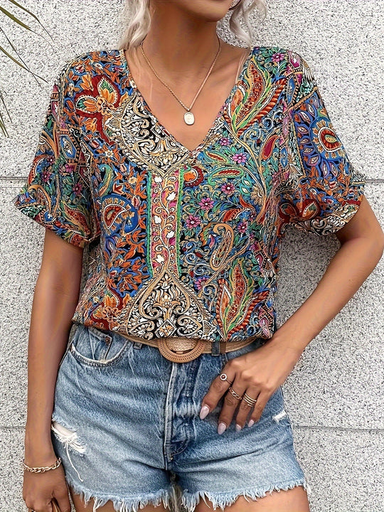 Maya | Colourful Top