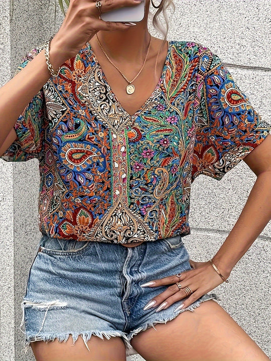 Maya | Colourful Top