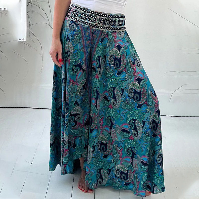 Jane | Boho Chic Wide-Leg Pants