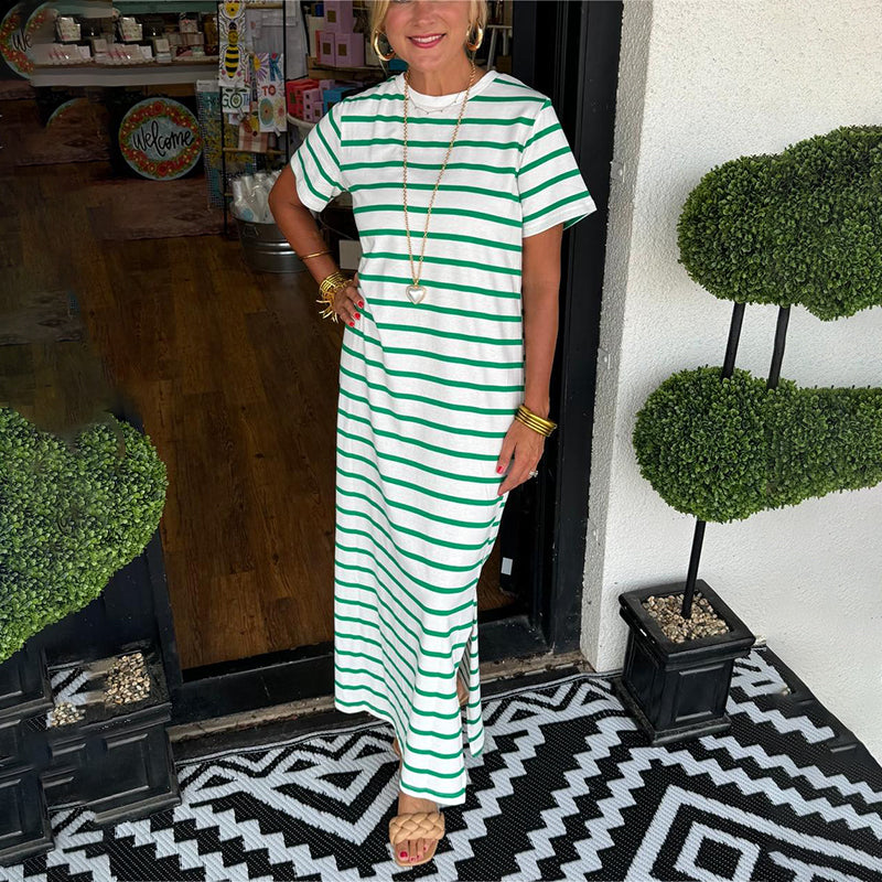 Sara Striped Maxi Dress