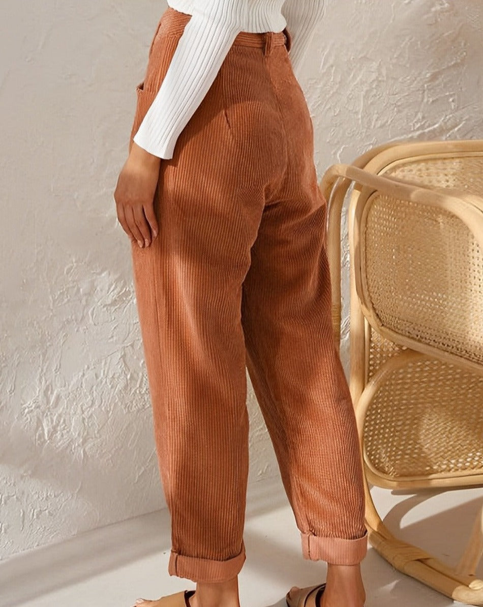 Zell | Stylish Corduroy Trousers